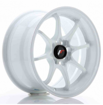 LLANTA JR Wheels JR5 15x8 ET28 4x100 White JAPAN RACING