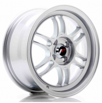 Llanta Jr Wheels Jr7 15x7 Et38 4x100 Silver Japan Racing
