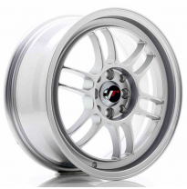 Llanta Jr Wheels Jr7 16x7 Et38 4x100/114 Silver Japan Racing