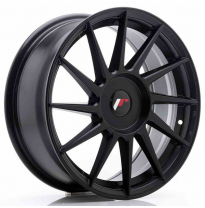 LLANTA JR Wheels JR22 17x7 ET35-40 BLANK Matt Black JAPAN RACING