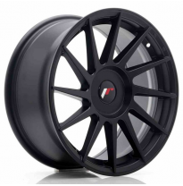 LLANTA JR Wheels JR22 17x8 ET25-35 BLANK Matt Black JAPAN RACING