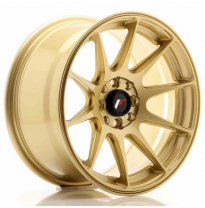 LLANTA JR Wheels JR11 16x8 ET25 4x100/108 Gold JAPAN RACING