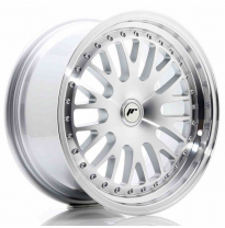 LLANTA JR Wheels JR10 17x8 ET35 Blank Silver Machined Face JAPAN RACING