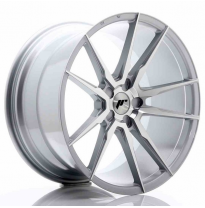LLANTA JR Wheels JR21 20x11 ET30-50 5H BLANK Silver Machined Face JAPAN RACING