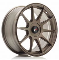 LLANTA JR Wheels JR11 17x8,25 ET35 Blank Matt Bronze JAPAN RACING