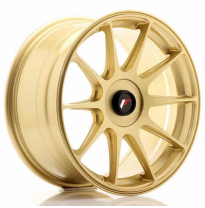 LLANTA JR Wheels JR11 17x8,25 ET35 Blank Gold JAPAN RACING