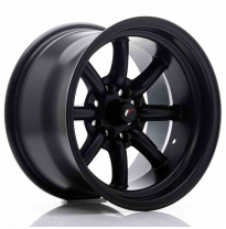 LLANTA JR Wheels JR19 15x9 ET-13 4x100/114 Matt Black JAPAN RACING