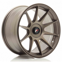 LLANTA JR Wheels JR11 17x9 ET25-35 Blank Matt Bronze JAPAN RACING