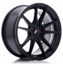 LLANTA JR Wheels JR21 17x8 ET35 5x108/112 Matt Black JAPAN RACING