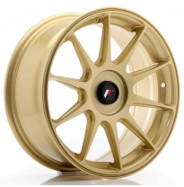 LLANTA JR Wheels JR11 17x7,25 ET35-40 Blank Gold JAPAN RACING
