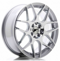 Llanta Jr Wheels Jr18 17x7 Et40 4x100/114 Silver Machined Japan Racing