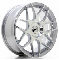 LLANTA JR Wheels JR18 17x7 ET20-40 Blank Machined Silver JAPAN RACING