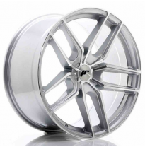 LLANTA JR Wheels JR25 20x10 ET20-40 5H BLANK Silver Machined Face JAPAN RACING