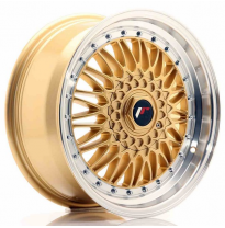 LLANTA JR Wheels JR9 17x7,5 ET35 5x100/114 Gold w/Machined Lip JAPAN RACING