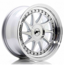 LLANTA JR Wheels JR26 16x8 ET10-30 BLANK Silver Machined Face JAPAN RACING