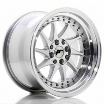 LLANTA JR Wheels JR26 16x9 ET20 4x100/108 Silver Machined Face JAPAN RACING