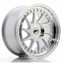 LLANTA JR Wheels JR26 17x9 ET20-35 BLANK Silver Machined Face JAPAN RACING