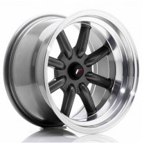 Llanta Jr Wheels Jr19 16x9 Et-25-(-15) Blank Gun Metal Japan Racing