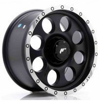 LLANTA JR Wheels JRX4 17x8.5 ET20-35 BLANK Matt Black w/Machined Lip JAPAN RACING