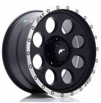 LLANTA JR Wheels JRX4 18x9 ET20 6x139.7 Matt Black w/Machined Lip JAPAN RACING