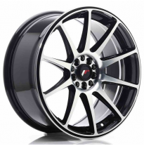 LLANTA JR Wheels JR11 18x8,5 ET30 5x114/120 Black Machined JAPAN RACING