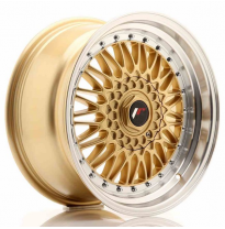 LLANTA JR Wheels JR9 17x8,5 ET35 5x100/114 Gold w/Machined Lip JAPAN RACING