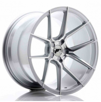 LLANTA JR Wheels JR30 19x11 ET15-40 5H BLANK Silver Machined Face JAPAN RACING