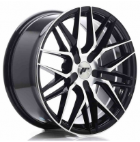 LLANTA JR Wheels JR28 18x8,5 ET40 5H BLANK Gloss Black Machined Face JAPAN RACING