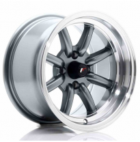 LLANTA JR Wheels JR19 14x8 ET-13 4x100 Gun Metal JAPAN RACING