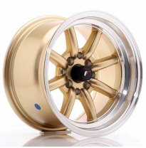 LLANTA JR Wheels JR19 14x8 ET-13 4x100/114 Gold JAPAN RACING