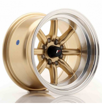 LLANTA JR Wheels JR19 14x9 ET-25 4x100/114 Gold JAPAN RACING