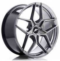 LLANTA JR Wheels JR34 20x9 ET20-40 5H BLANK Hyper Black JAPAN RACING