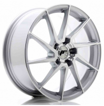 LLANTA JR Wheels JR36 18x8 ET35 5x120 Silver Brushed Face JAPAN RACING