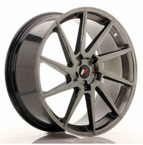 LLANTA JR Wheels JR36 23x10 ET30-55 5H BLANK Hyper Black JAPAN RACING