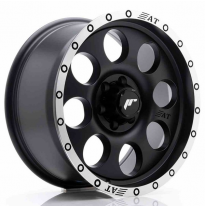 LLANTA JR Wheels JRX4 17x8.5 ET20 6x114.3 Matt Black w/Machined Lip JAPAN RACING