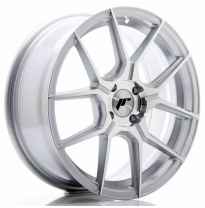 LLANTA JR Wheels JR30 17x7 ET40 4x100 Silver Machined Face JAPAN RACING