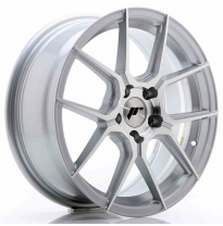 LLANTA JR Wheels JR30 17x7 ET40 5x112 Silver Machined Face JAPAN RACING