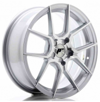 LLANTA JR Wheels JR30 17x7 ET20-40 5H BLANK Silver Machined Face JAPAN RACING