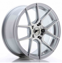 LLANTA JR Wheels JR30 17x8 ET35 5x120 Silver Machined Face JAPAN RACING