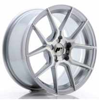 LLANTA JR Wheels JR30 17x8 ET20-40 5H BLANK Silver Machined Face JAPAN RACING