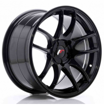 LLANTA JR Wheels JR29 17x9 ET20-38 5H BLANK Glossy Black JAPAN RACING