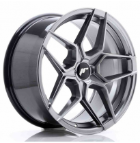 LLANTA JR Wheels JR34 18x9 ET20-42 5H BLANK Hyper Black JAPAN RACING