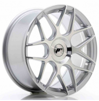 Llanta Jr Wheels Jr18 18x8,5 Et25-45 Blank Silver Machined Japan Racing