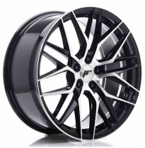 LLANTA JR Wheels JR28 19x8,5 ET35 5x120 Gloss Black Machined Face JAPAN RACING
