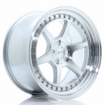 Llanta Jr Wheels Jr43 18x9,5 Et15-35 5h Blank Silver W/Machined Face Japan Racing