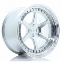 Llanta Jr Wheels Jr43 19x11 Et0-25 5h Blank Silver W/Machined Face Japan Racing