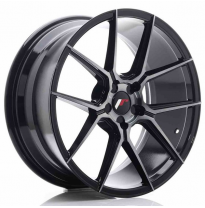 LLANTA JR Wheels JR30 19x8,5 ET35-42 5H BLANK Black Brushed w/Tinted Face JAPAN RACING