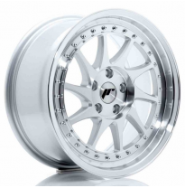 LLANTA JR Wheels JR26 17x8 ET35 5x112 Silver Machined Face JAPAN RACING