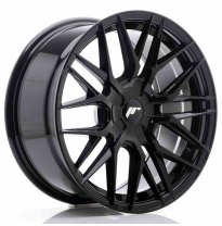 LLANTA JR Wheels JR28 17x8 ET35-40 BLANK Gloss Black JAPAN RACING