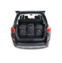 MALETAS ESPECIFICAS PARA FIAT 500L 2012+ CONJUNTO DE BOLSAS DE COCHE 3 UNIDADES